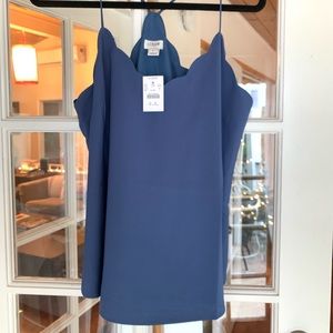 Scalloped J Crew Tank Top